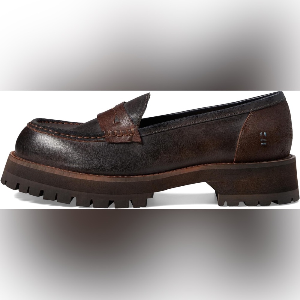 ROAN by Bed Stu Penny Brown Leather Loafers- Women’s Size 8.5